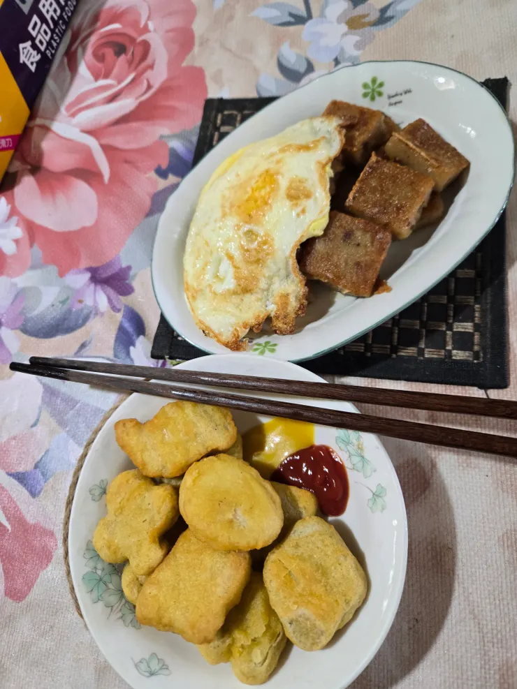 我的量大的早午餐?好像吃太多了…