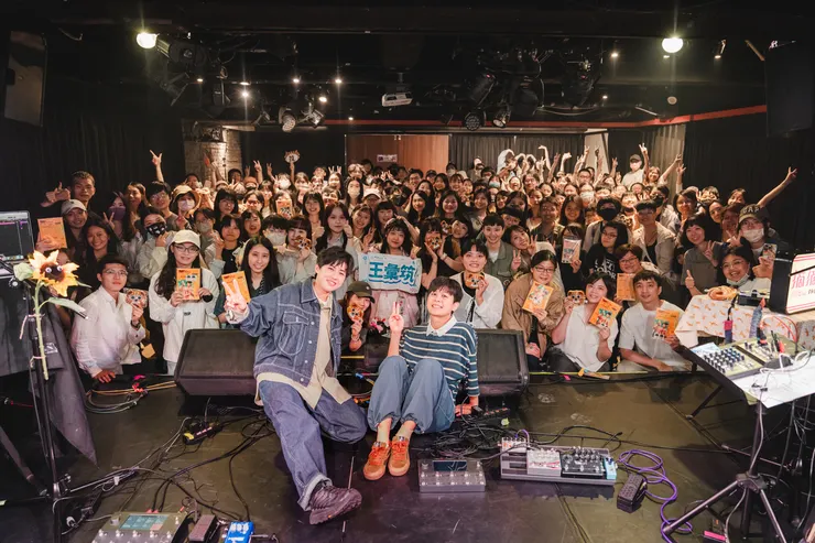 完成三場小巡迴也讓王彙筑拾起滿滿勇氣