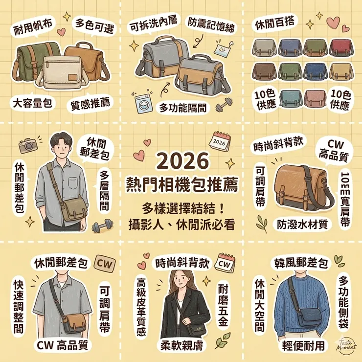 【相機包推薦】愛包秒變相機包!Dcard/PTT爆紅高CP值隱藏好物:小資女/底片機,單眼相機包/攝影束口包