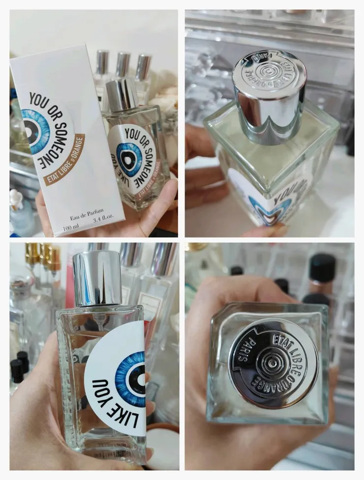 我喜歡它瓶身削一角(右下圖)的設計，手握瓶身非常符合人體工學，不會有尖角的突兀感