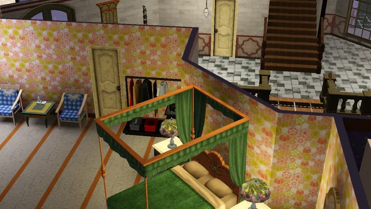 睡房外就是這樣子。