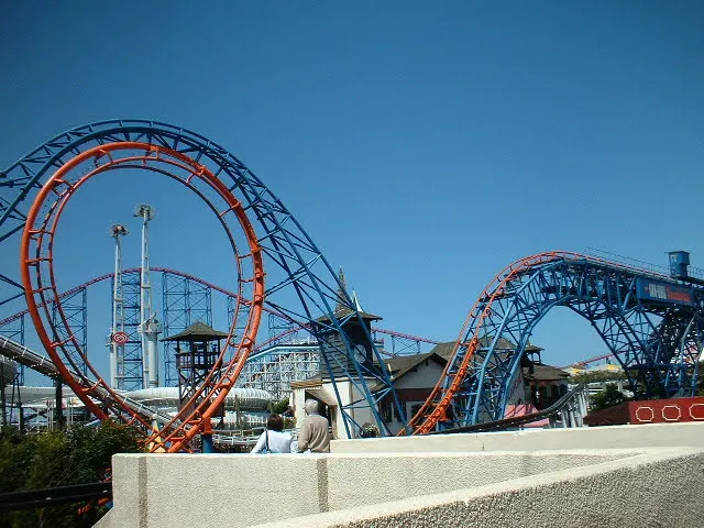 黑池絕不能錯過的，就是有一堆雲霄飛車的樂園Pleasure Beach Resort