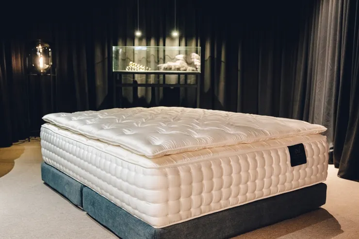 劉李床墊自有工廠、門市一體,不追求品牌光環,在乎每一位消費者的實際感受。圖/劉李床墊提供