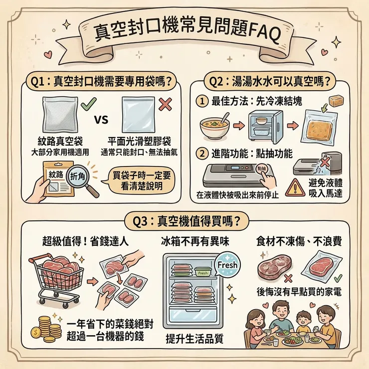 真空封口機常見問題FAQ
