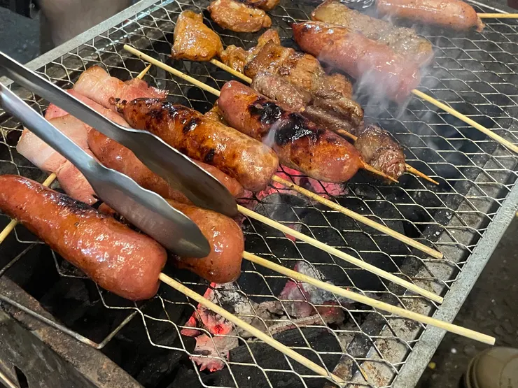 中秋節剛過，我有吃到烤肉喔