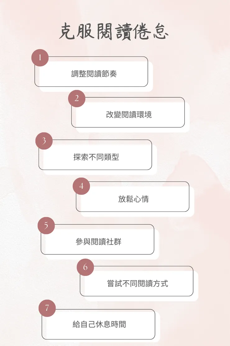 如何克服閱讀倦怠