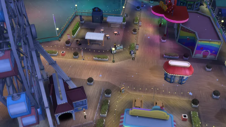 放假便去嘉年華玩。