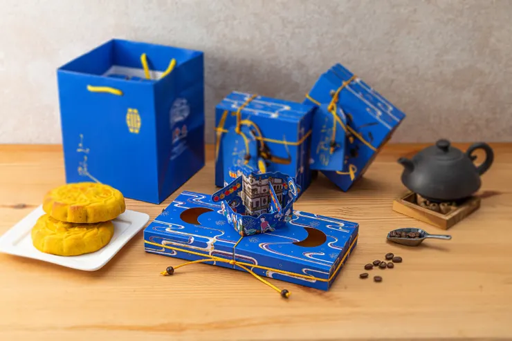 半隻羊與玉珍齋合作的「玉釀鹿圓」禮盒