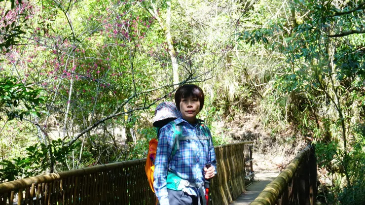 過了小橋剩下200公尺的連續上坡