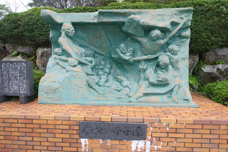 平和母子像，是希望和平能夠傳到下個世代。