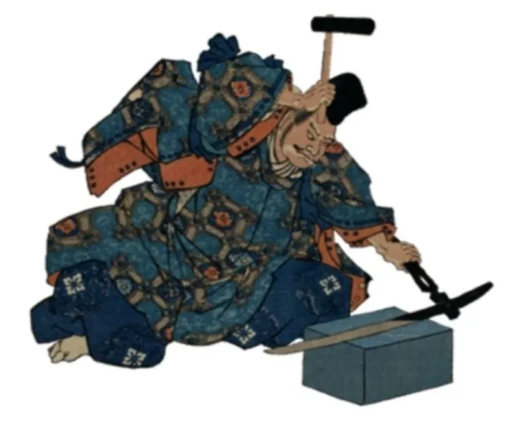 創立御番鍛冶制親自鍛打日本刀的天皇---後鳥羽上皇