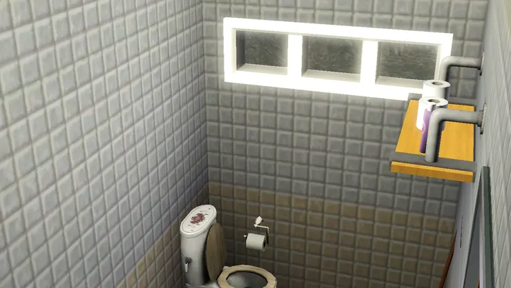 看起來有點監獄feel...但員工洗手間又能怎樣？