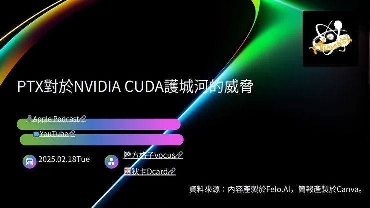 PTX對於NVIDIA CUDA護城河的威脅