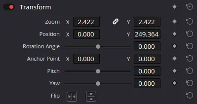 達芬奇剪輯畫面