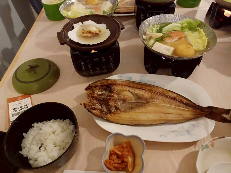 北海道料理很好吃，但吃完真的會胖