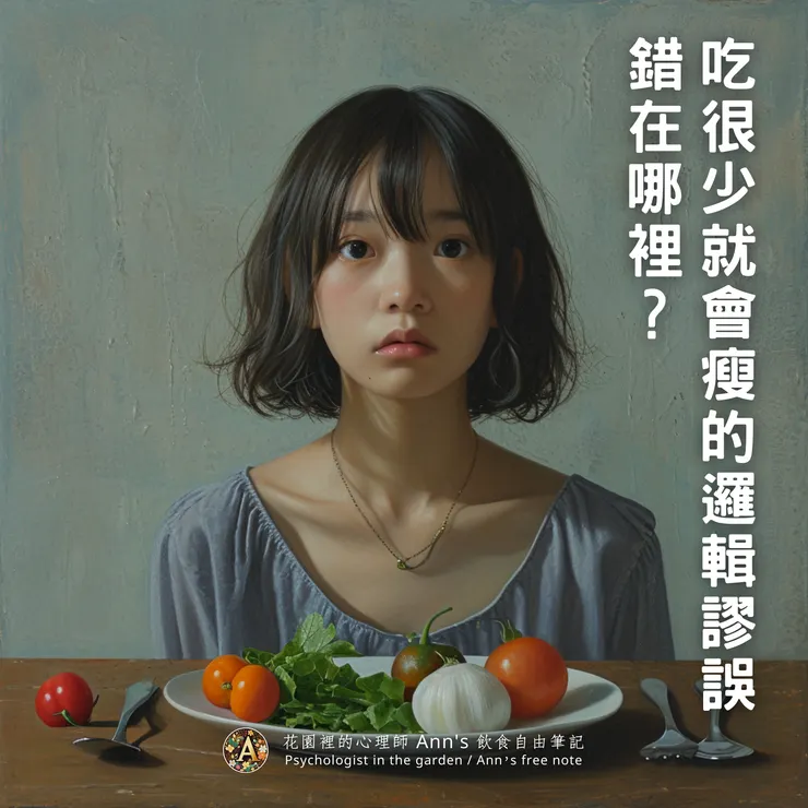 越早破解越好的減重迷思 (5)【吃很少就會瘦的邏輯謬誤】錯在哪裡?