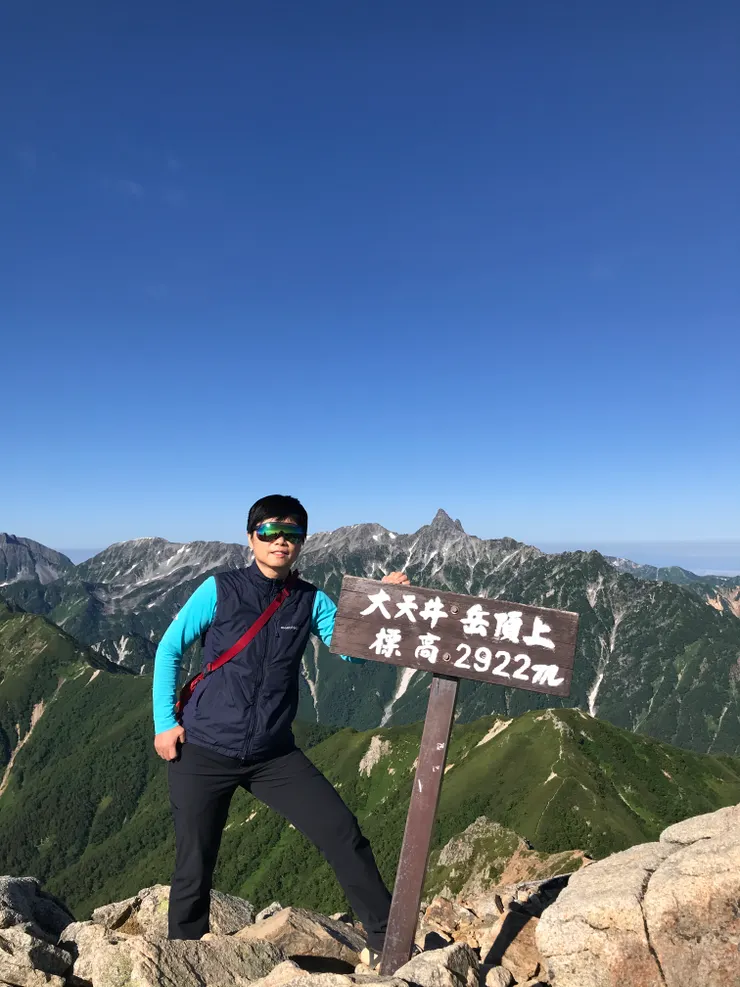 2023年夏天日本表銀座縱走