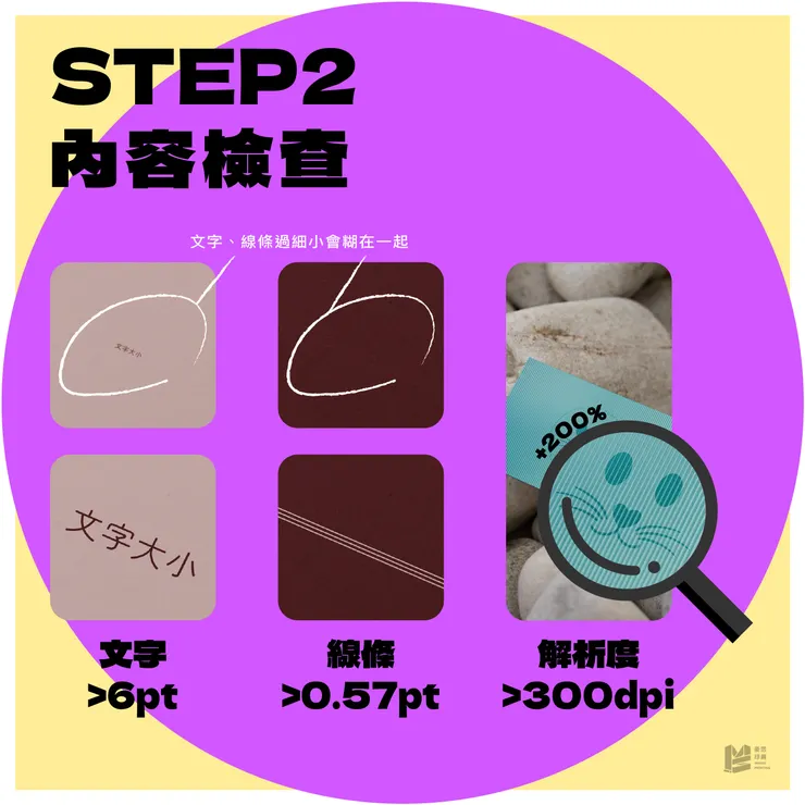 想用Canva送印刷?完整教學一次搞懂!- 內容檢查