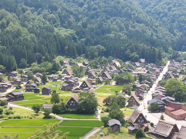 合掌村整體樣貌