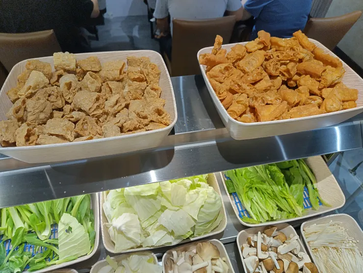 炸豆皮、老油條