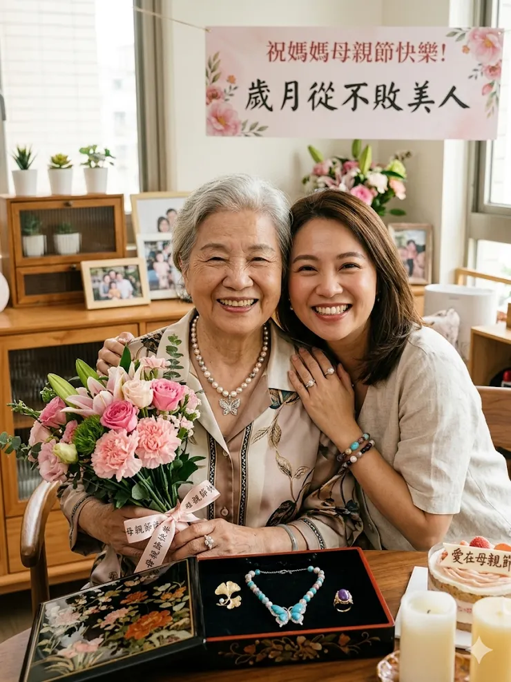母親節快樂🥰圖片由Gemini 生成