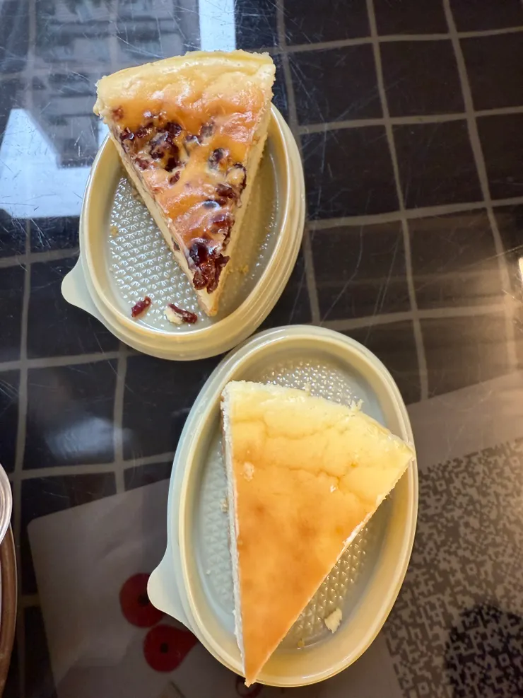 乳酪蛋糕很醇厚