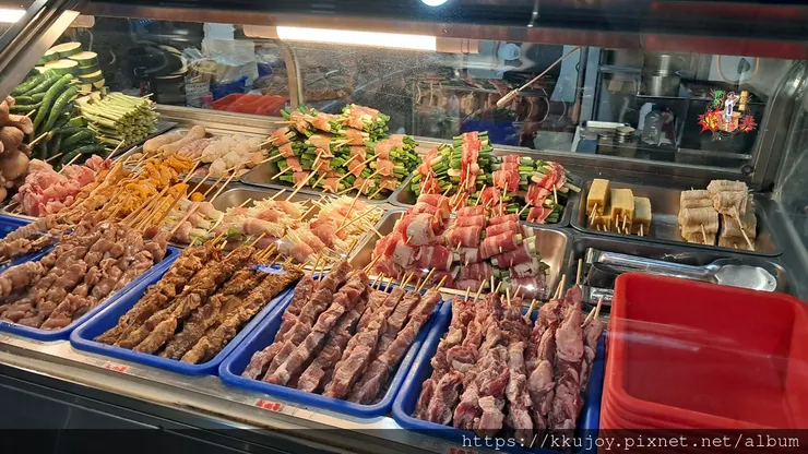 新竹消夜推薦|下班小聚|灸燒の串串|串燒炭火直烤|蒜香小龍蝦