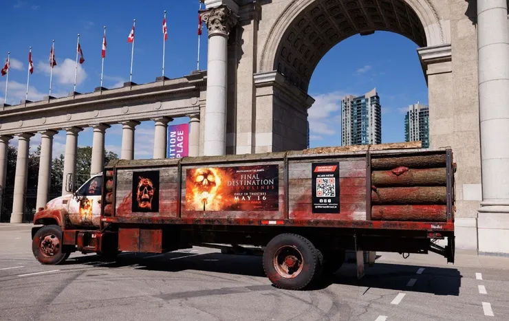 巨木已經成為宣傳招牌之一了