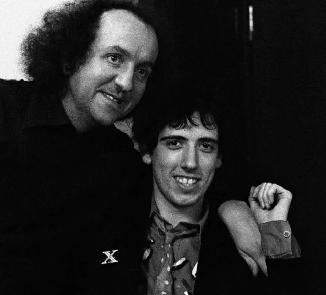 Guy Stevens & Mick Jones