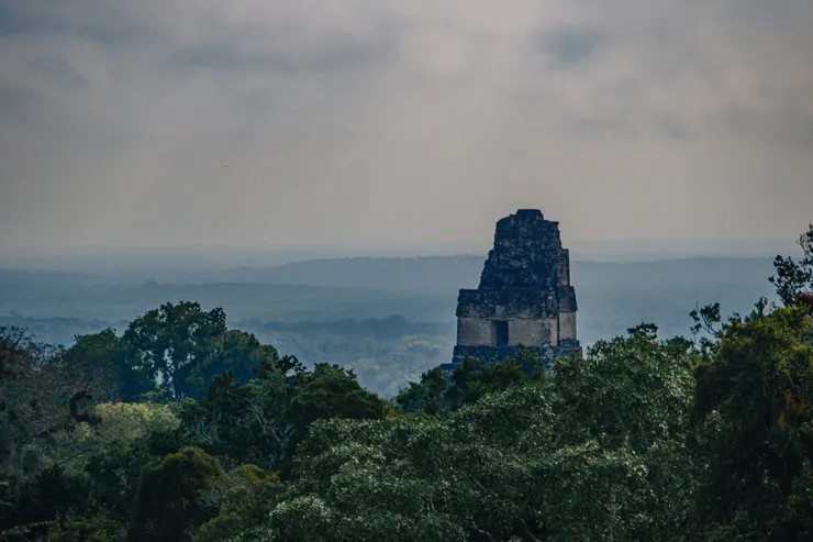 Tikal 蒂卡爾是瓜地馬拉最重要的旅遊景點之一,深藏在熱帶叢林之中的金字塔充滿神祕氛圍。