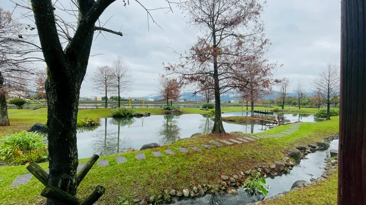 展場門外景致。來源:昶懋玉蘭園粉絲團(攝影/Yun)