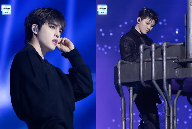 S.COUPS(左)、WOOZI(右)於得獎時雙雙落淚