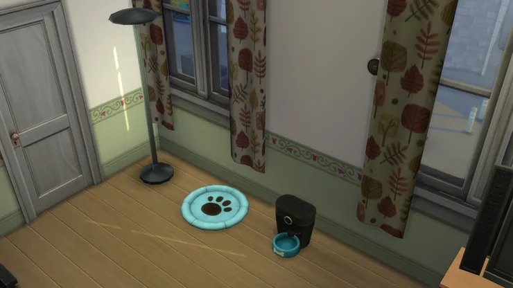 為了讓寵物用品看得出是後加上去的，所以用了完全不同，而且突出的顏色。