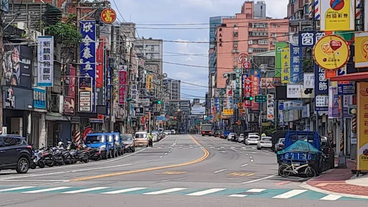 萬安演習期間,實施人車管制。圖:吳詠平攝