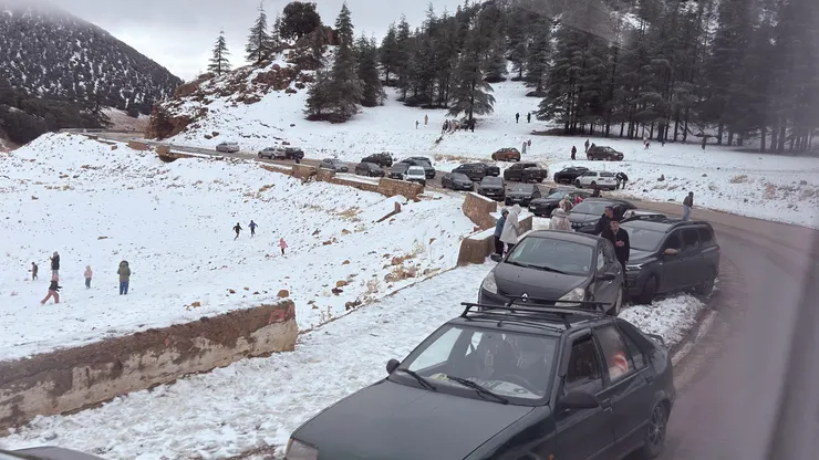 大車不能停下來玩雪
