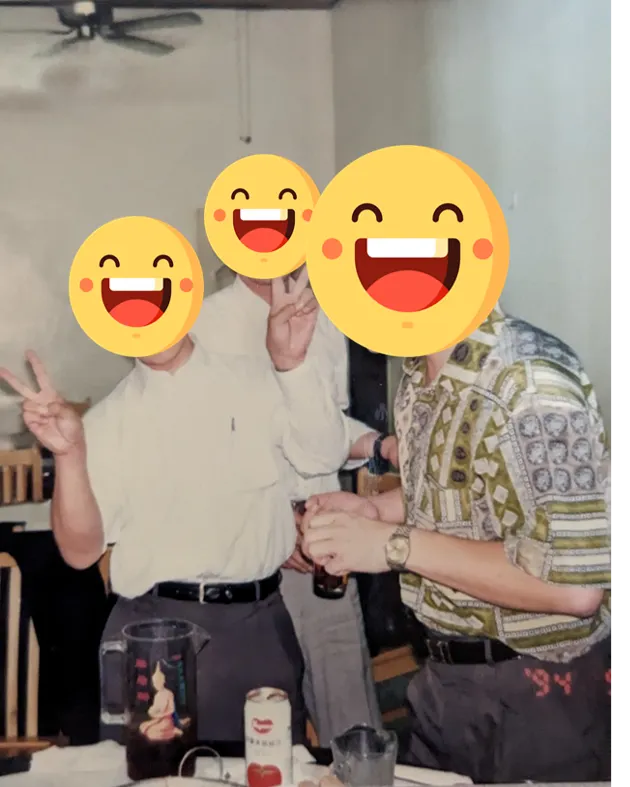 圖:1994年我爸當時喝酒應酬談生意,手上戴的就是勞力士16013。