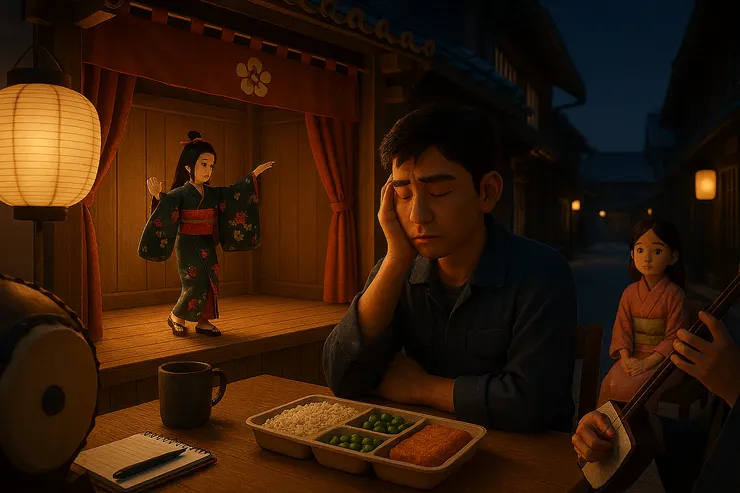 木屐聲未停的夜