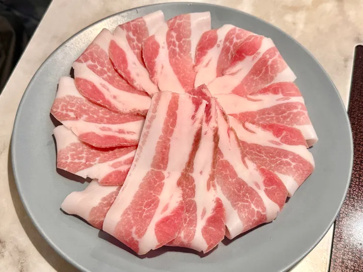 台灣培根豬套餐 6oz   380元