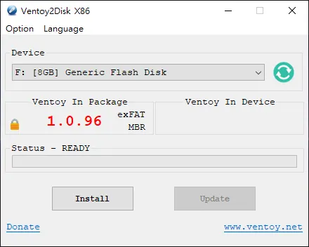看到英文介面不用怕，在上選單列Language裡面，有繁體中文的選項可以切換語言