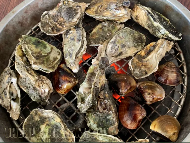 牛港魚池_烤蚵烤蛤蠣