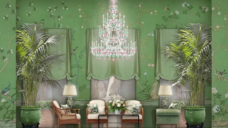 法國建築師 Pierre-Yves Rochon 的室內設計專案 Villa Héritage