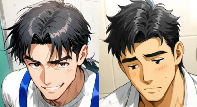 「舒服嗎？」「嗯......]