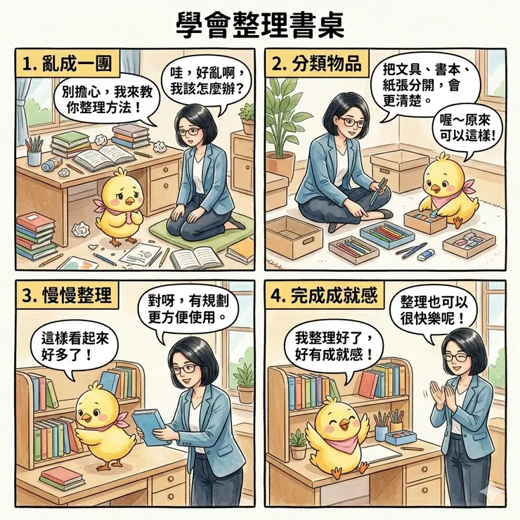 整理書桌～生活起點