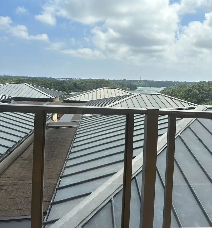 大廳望出去的英虞湾！