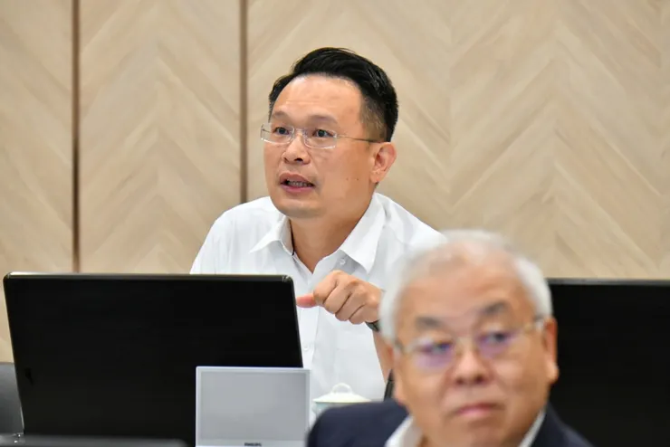 蘇俊賓感謝陳建仁對於噪音擾民議題的重視。圖：市府提供