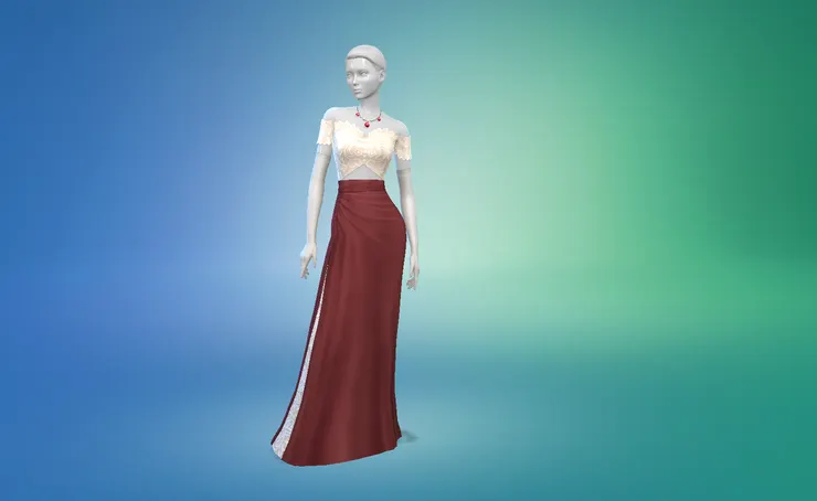 再配一套舞會服賣~