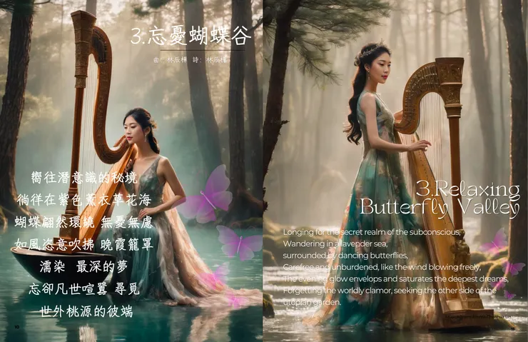 創作的中英詩集，書寫如詩如畫的音樂手冊