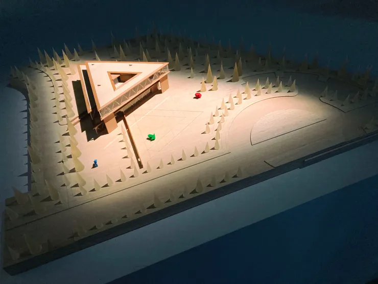 位在臺中的亞洲大學現代美術館