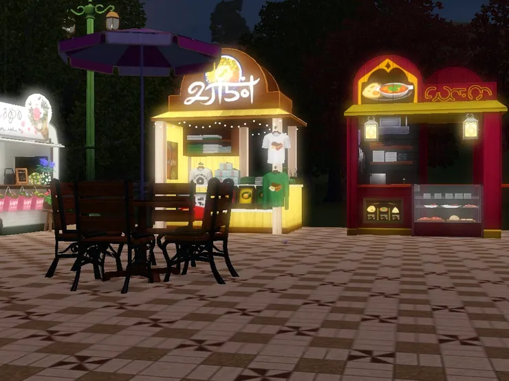 好有酒吧街的風情!