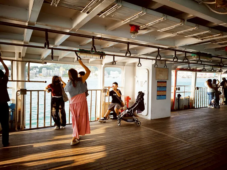 船上也是個拍照聖地呢~